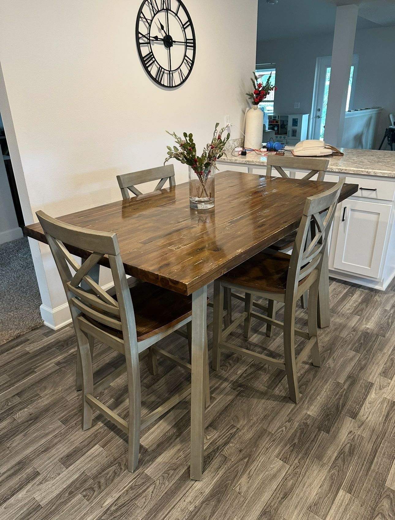 Modern Barn Style Dining Table