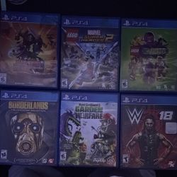 PS4 VIDEO GAMES 