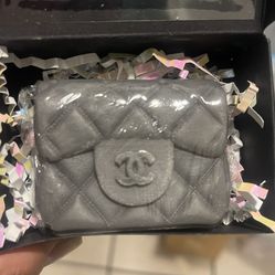 Black CC Luxury Designer Purse Candle | Scented Home Decor