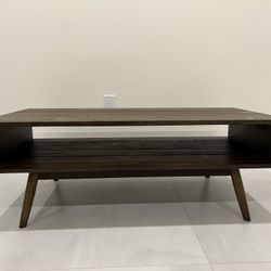Oak Wood Coffee Table