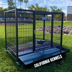 Brand New Heavy Duty 37” Stackable Dog Kennel 