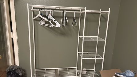 Pre set up wardrobe