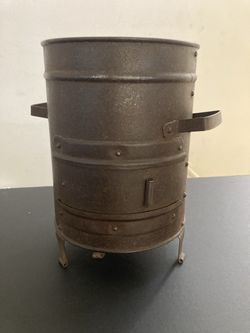 antique small camp stove?