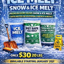 Ice melt - 20lbs