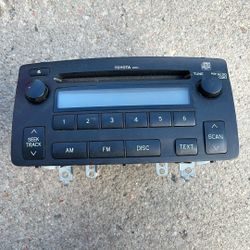 Toyota Stock Radio 
