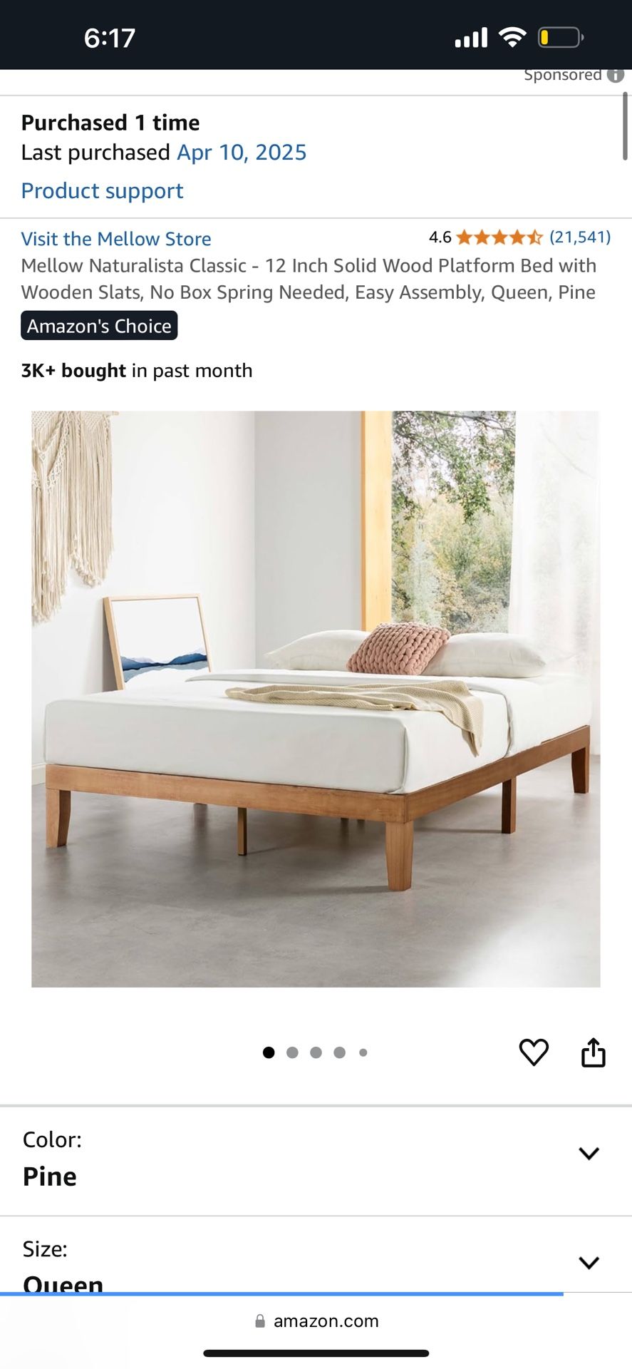 Queen Bed Frame