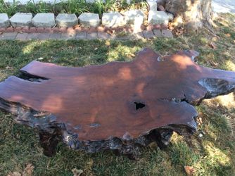 Vintage driftwood center table