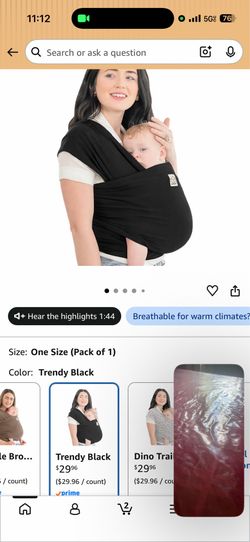 Baby sling Wrap