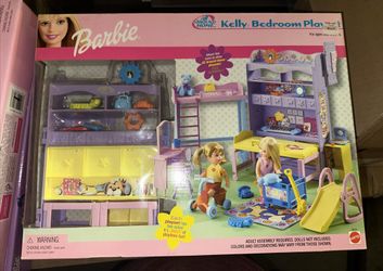 Barbie Kelly Bedroom Playset 2001