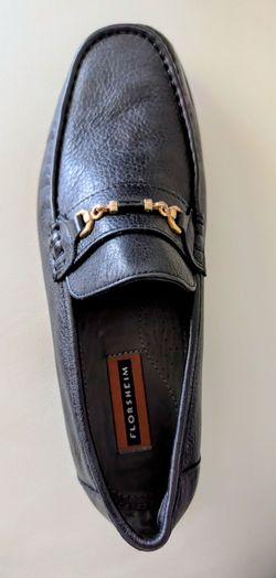 New Florsheim men's black paxton loafer 9