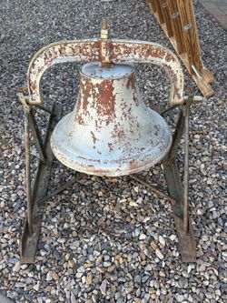 Perrin & Gaff Large School Bell 