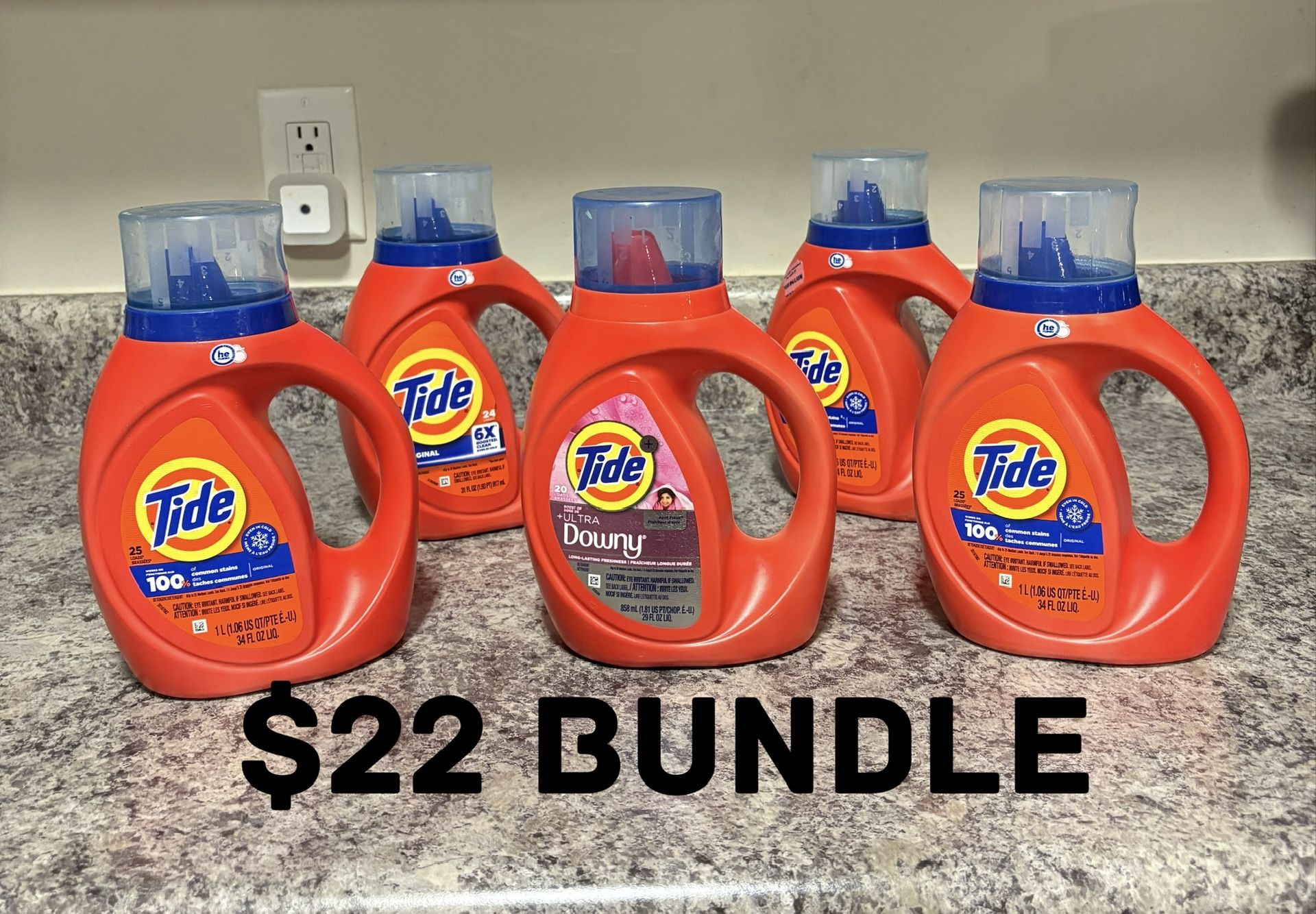 Tide Detergent Bundle