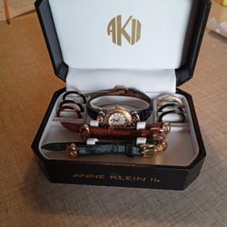 Annie Klein ll Women's Watch Box Set