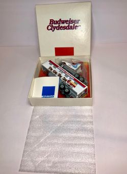 Winross Budweiser Clydesdales Tractor Trailer Diecast Truck With Original Box
