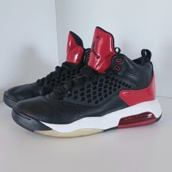 Nike Jordan Maxin 200 Mens Shoes Black Gym Red White CD6107-016 Size 10.5 Men