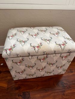 Covered ottoman