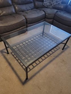 Crystal Clear Coffee Table