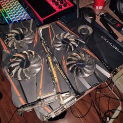 (x5) Gigabyte 1070 G1, (X1) GeForce GTX 1070