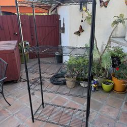 5 Tier Metal Wire Storage Shelving