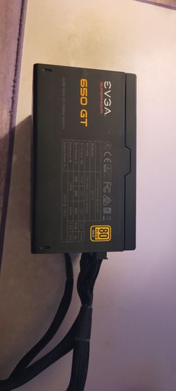 EVGA 650 GT, 80 Plus Gold 650W, Fully Modular PSU