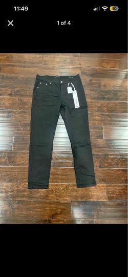 Purple jeans