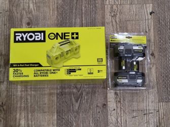 Ryobi One Battery And Charger