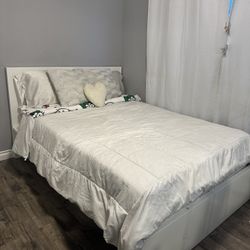 Full IKEA Malm Bed Frame 