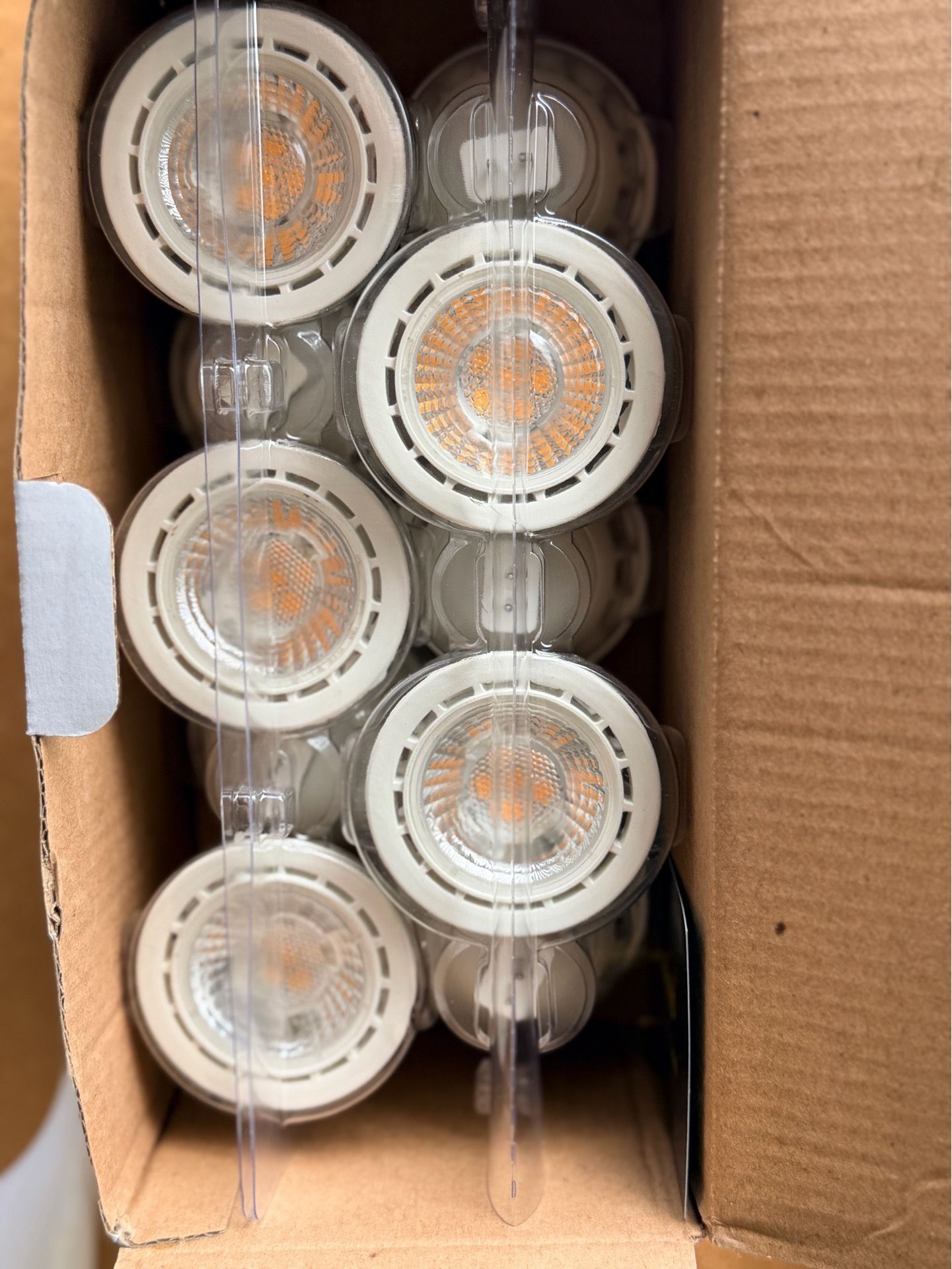 Dimmable MR16 LED Bulbs 3000K 10-pack