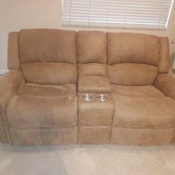 Cute And Cozy Recliners Sofa Set