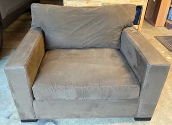 Crate and Barrel Oversized Chair and a Half