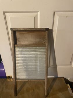 Old washboard