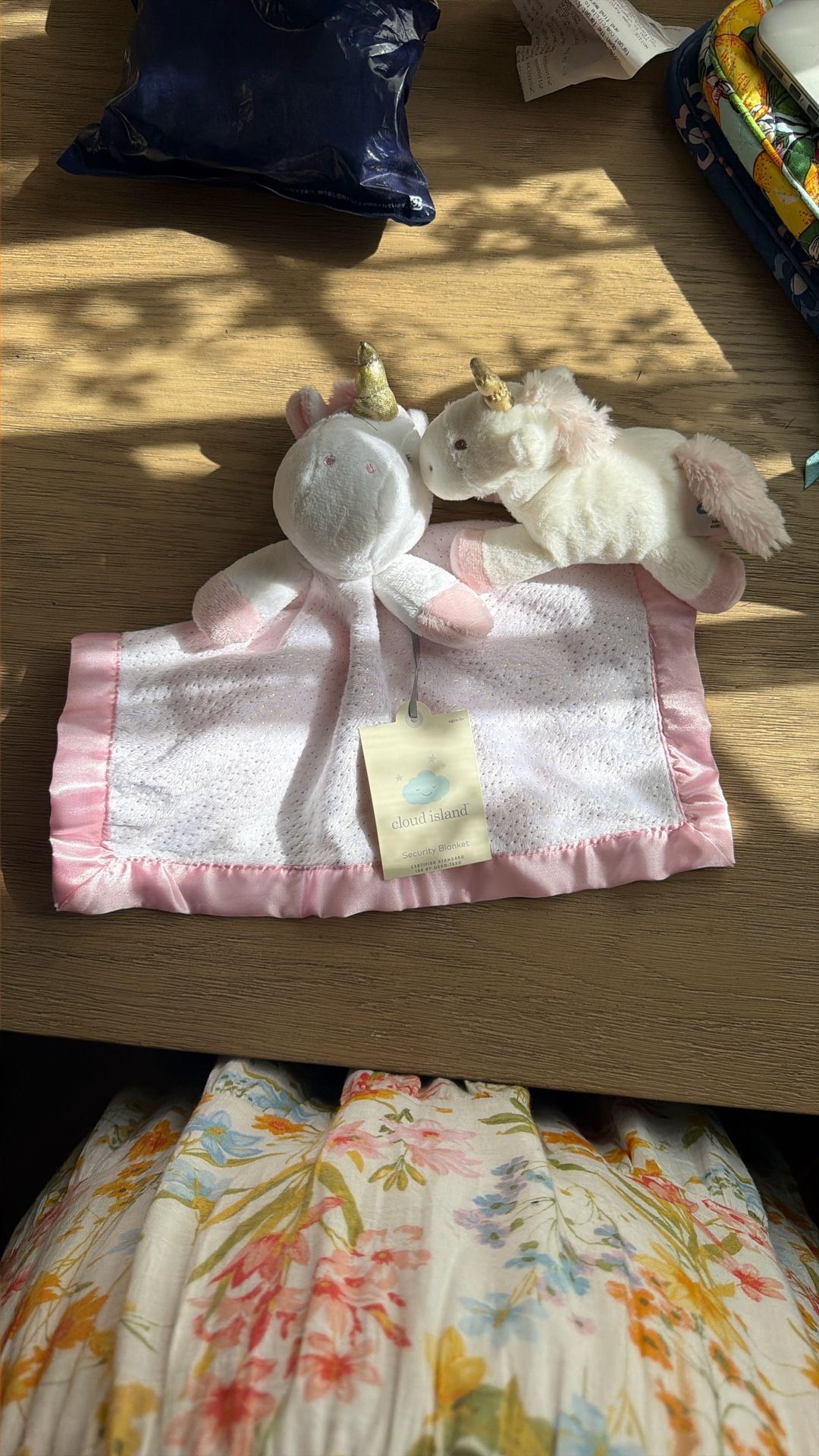 Cloud Island Unicorn Security Blanket