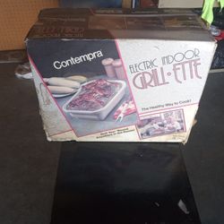 Contemporary Electric Indoor Grill