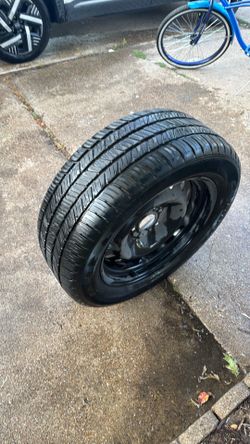 Tire and rim