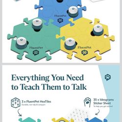 FluentPet Speak Up! Get Started Kit – Brand New & Sealed for dogs and cats