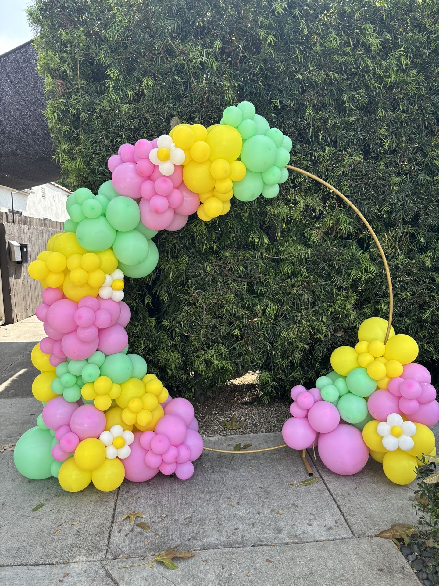Colorful Springtime/Easter Balloon Arch! For Sale 