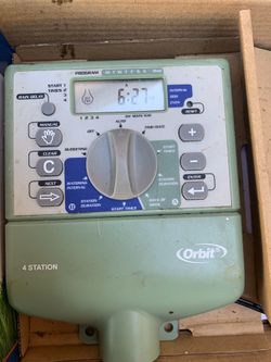Orbit 4 station irrigation timer