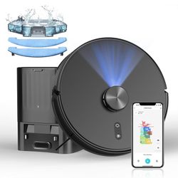 3-in-1 Robot Vacuum and Mop Combo