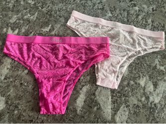 Victoria's Secret Pink Lace Panties Size XL