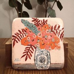 resin tile / coaster