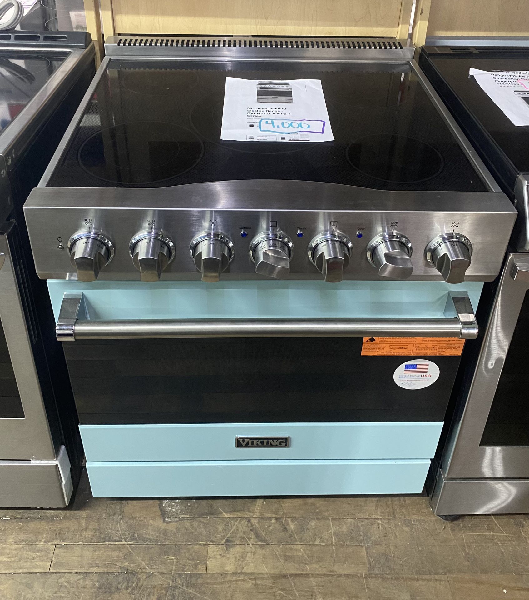 Viking 30inch Electric Range