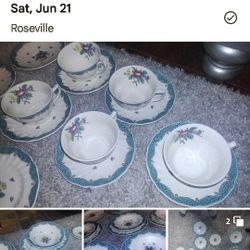 Daulton Fine China Set England 1940s