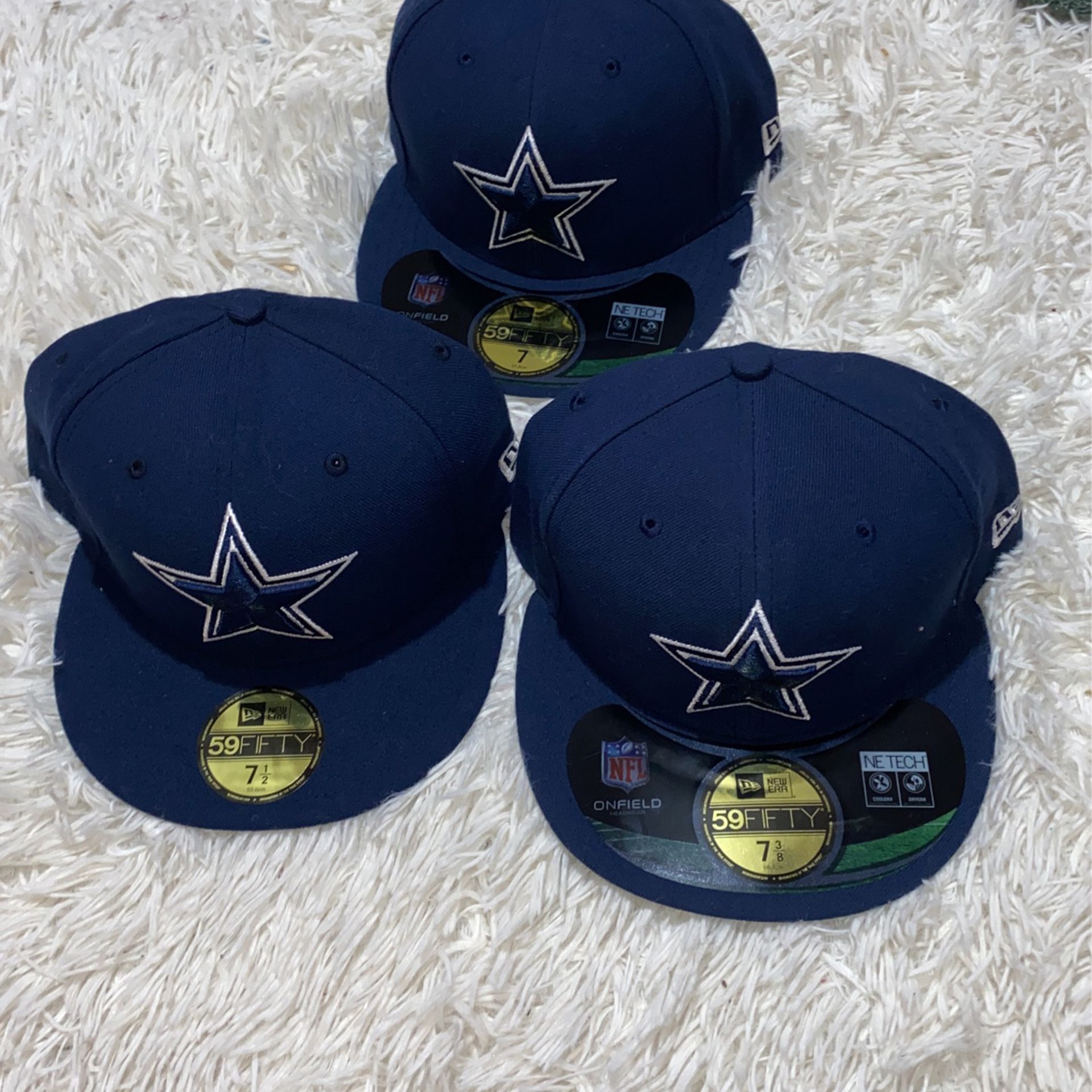 Dallas Cowboys New Era Fitted Hats 