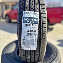 235/75R15 Set Of 4 Kumho New Tires 