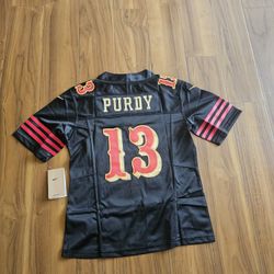 49ers Woman Purdy Rivalry Jerseys $65ea Firm S M L Xl 2x 