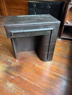 Vintage Sewing Table / Craft Desk with Storage