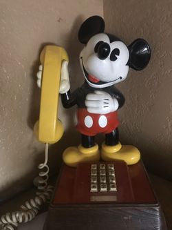 Vintage Mickey Mouse phone!