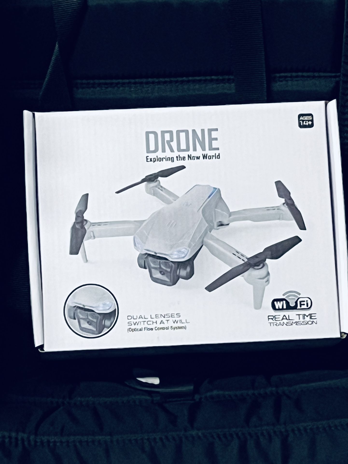 Naseto drone white Brand New Drone with Camera 1080P HD, FPV Foldable Drone for Adults Kids, One-Key Take Off/ Landing, 3D Flips, Altitude Hold, Spee