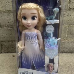 Frozen 2 Disney Princess Tea Time For Two Elsa and Bruni 14" Doll Tea Set NEW