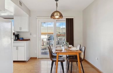 Solid wood table
